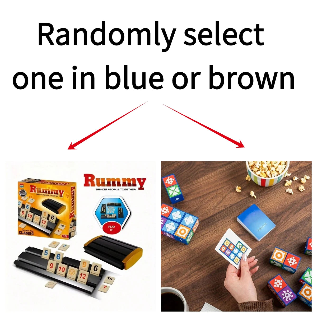 Classic Rummy Tile Board Game