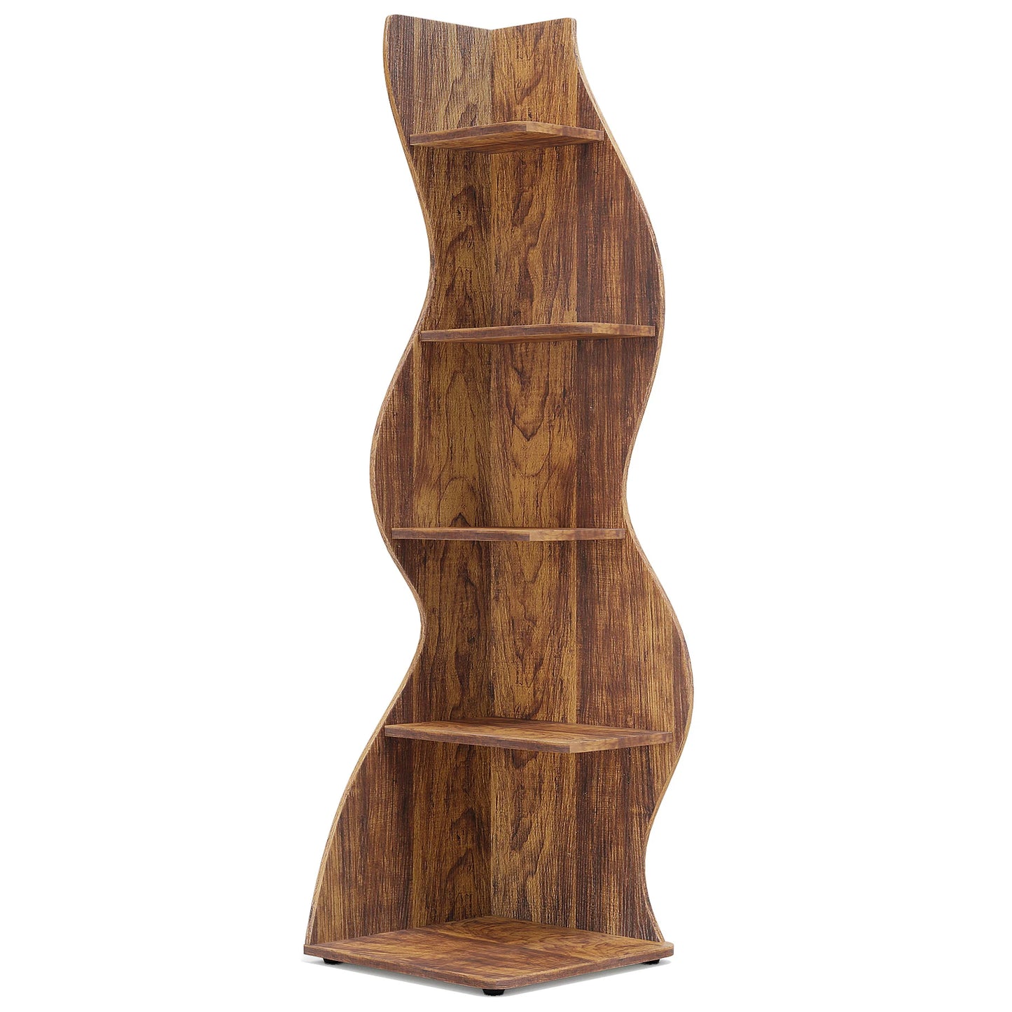 5 Tier Corner Shelf, Bookshelf, Plant Stand