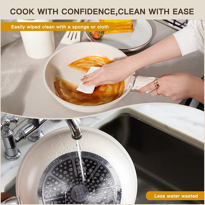 Nonstick Pots and Pans With Sensor Handles
