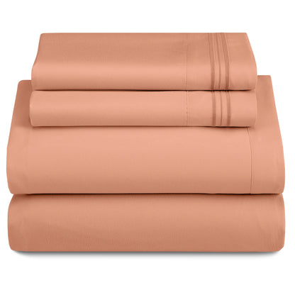 LUX Décor Microfiber Sheet Set