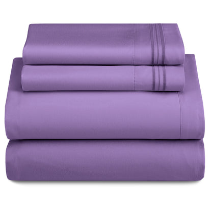 LUX Décor Microfiber Sheet Set