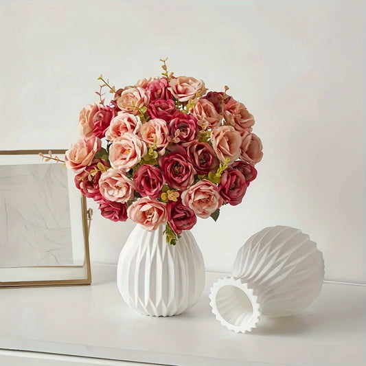 Imitation Ceramic Plastic Vase