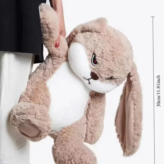 Fluffy Lazy Rabbit Stuffed Toy