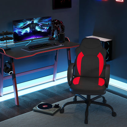 Ergonomic Swivel Gaming Chair with PU Leather