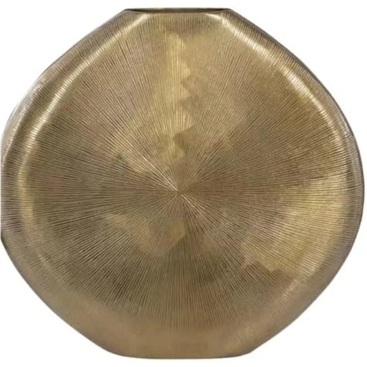 Modern Gold Metal Vase