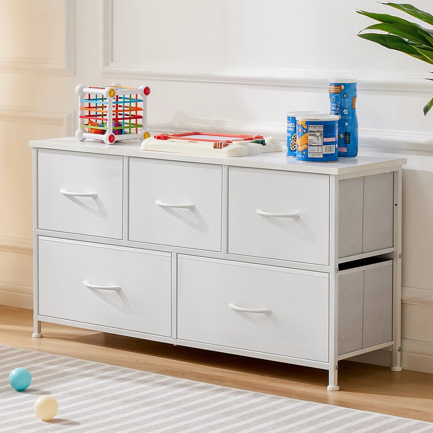 White Wardrobes For Bedroom With Fabric Drawers