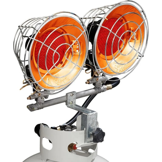 Double Burner 30,000 BTU Outdoor Propane Heater