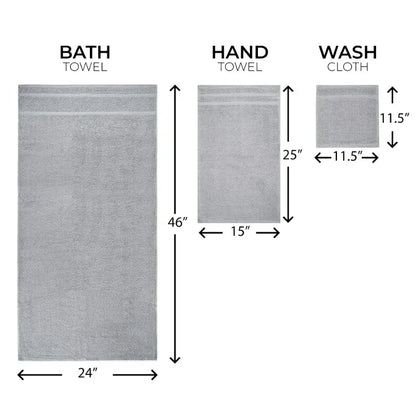 10 Piece Durable Soft Towel Set