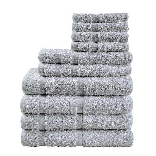 10 Piece Durable Soft Towel Set