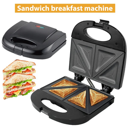 Electric Waffle Maker With Non-stick Iron Pan