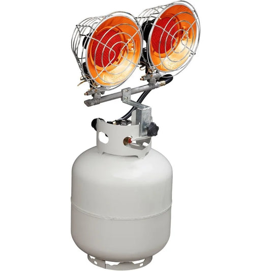 Double Burner 30,000 BTU Outdoor Propane Heater