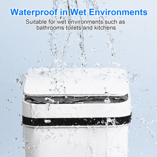 2 Pack  Automatic Trash Cans With Motion Sensor