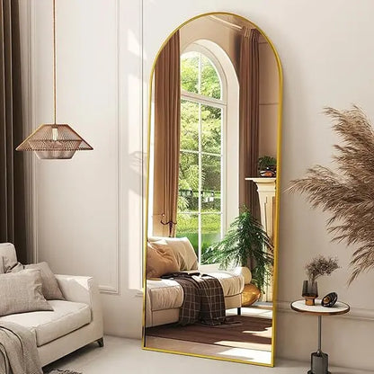 Framed Arched Full-Length Mirror