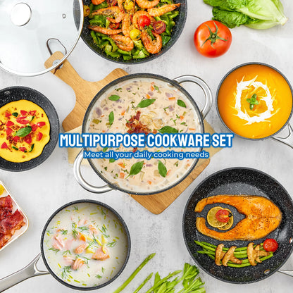 Nonstick Pots & Pans Set for Induction