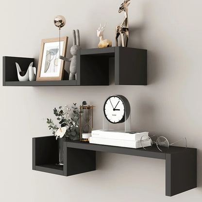 2 PCS Floating Wall Shelf