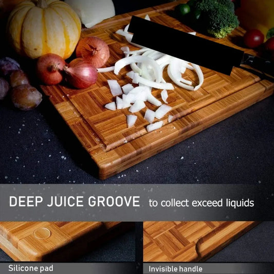 Large Bamboo Cutting Boards/Serving Trays
