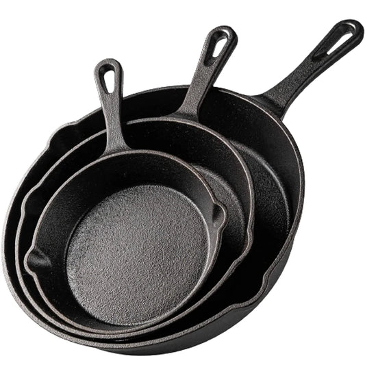 Cast Iron Frying Pan Non-Stick Skillet