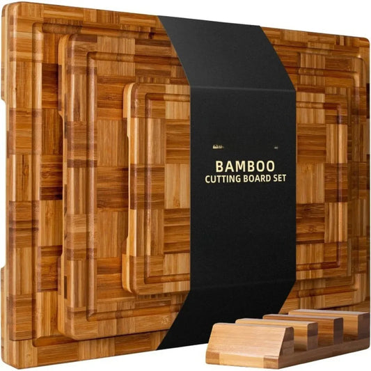 Large Bamboo Cutting Boards/Serving Trays