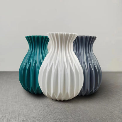 Imitation Ceramic Plastic Vase
