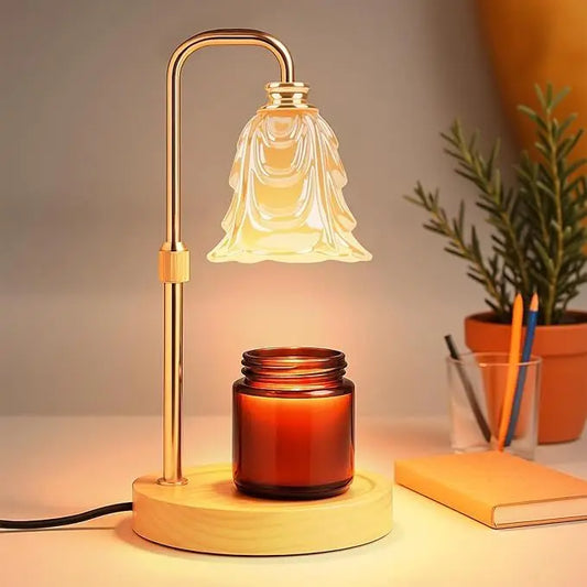 Wax Candle Warmer Lamp With Timer & Dimmer