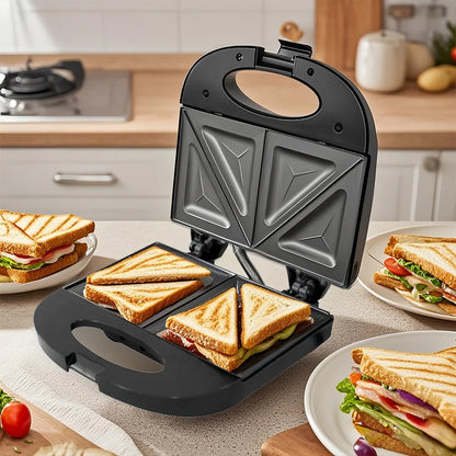 Electric Waffle Maker With Non-stick Iron Pan