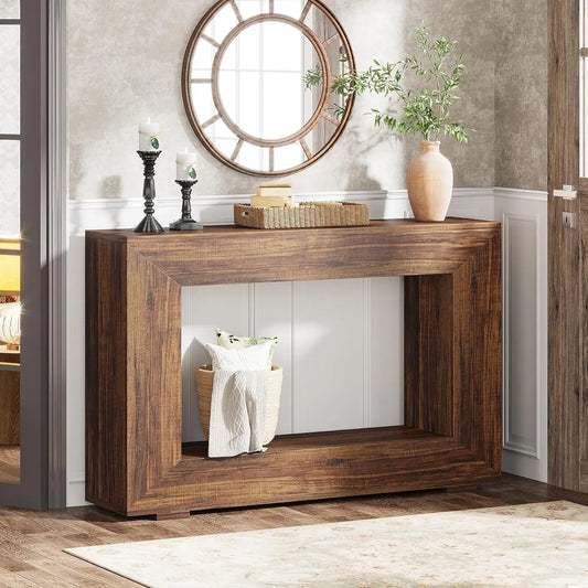 Entryway Table with Storage Space