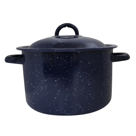 Enamel Stock Pot  with Double Handles