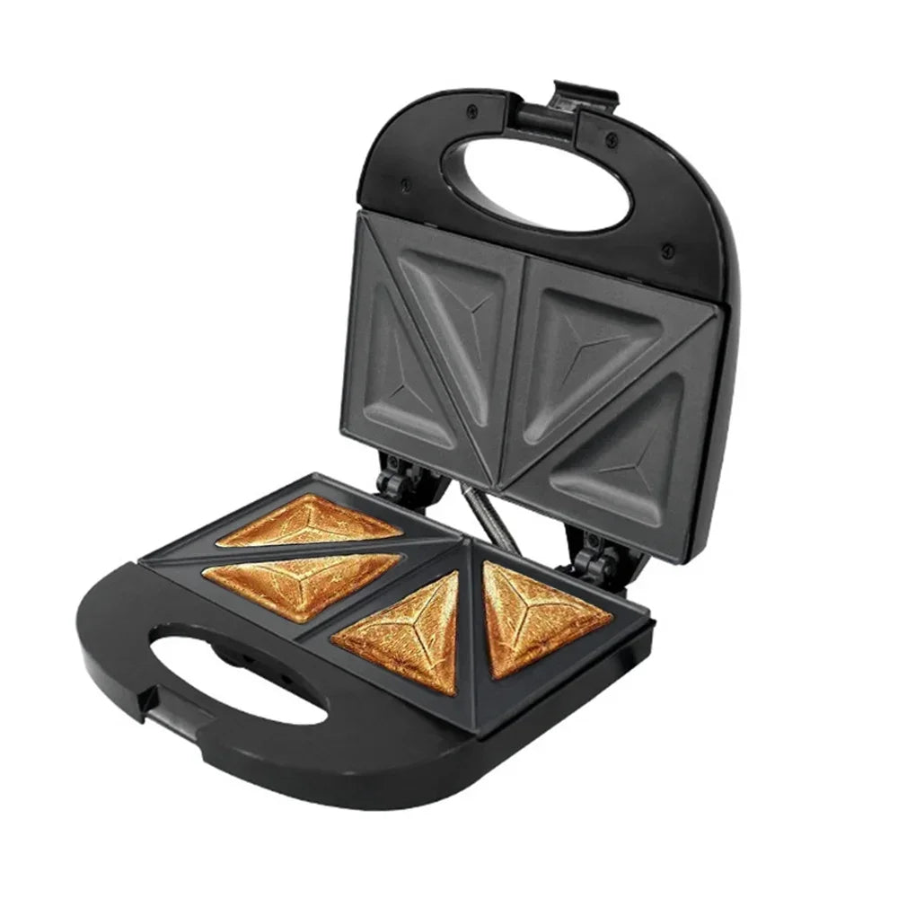 Electric Waffle Maker With Non-stick Iron Pan