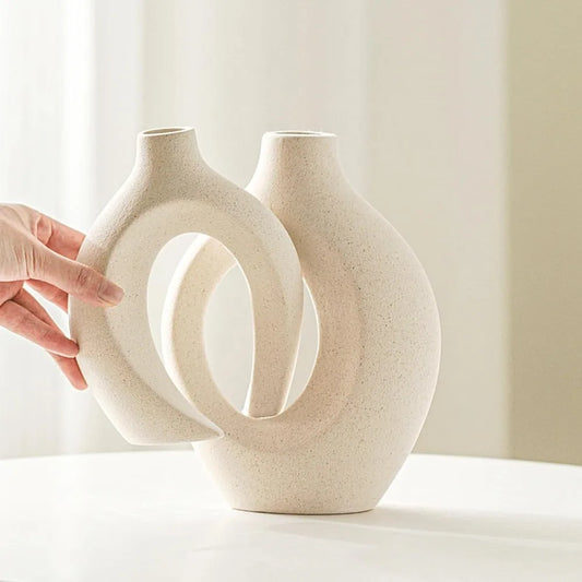 Modern Bohemian Ceramic Vase