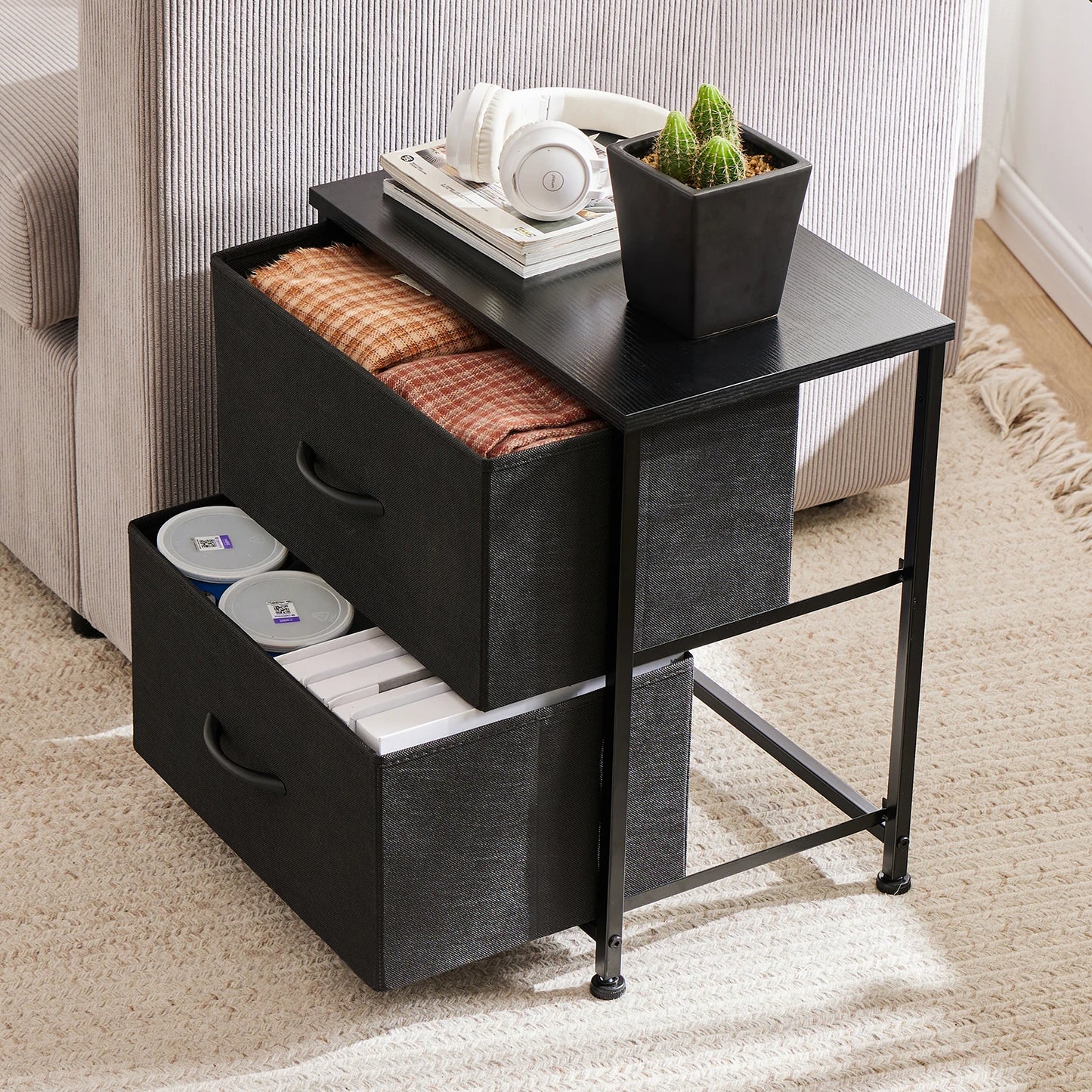 Nightstand Bedside Table