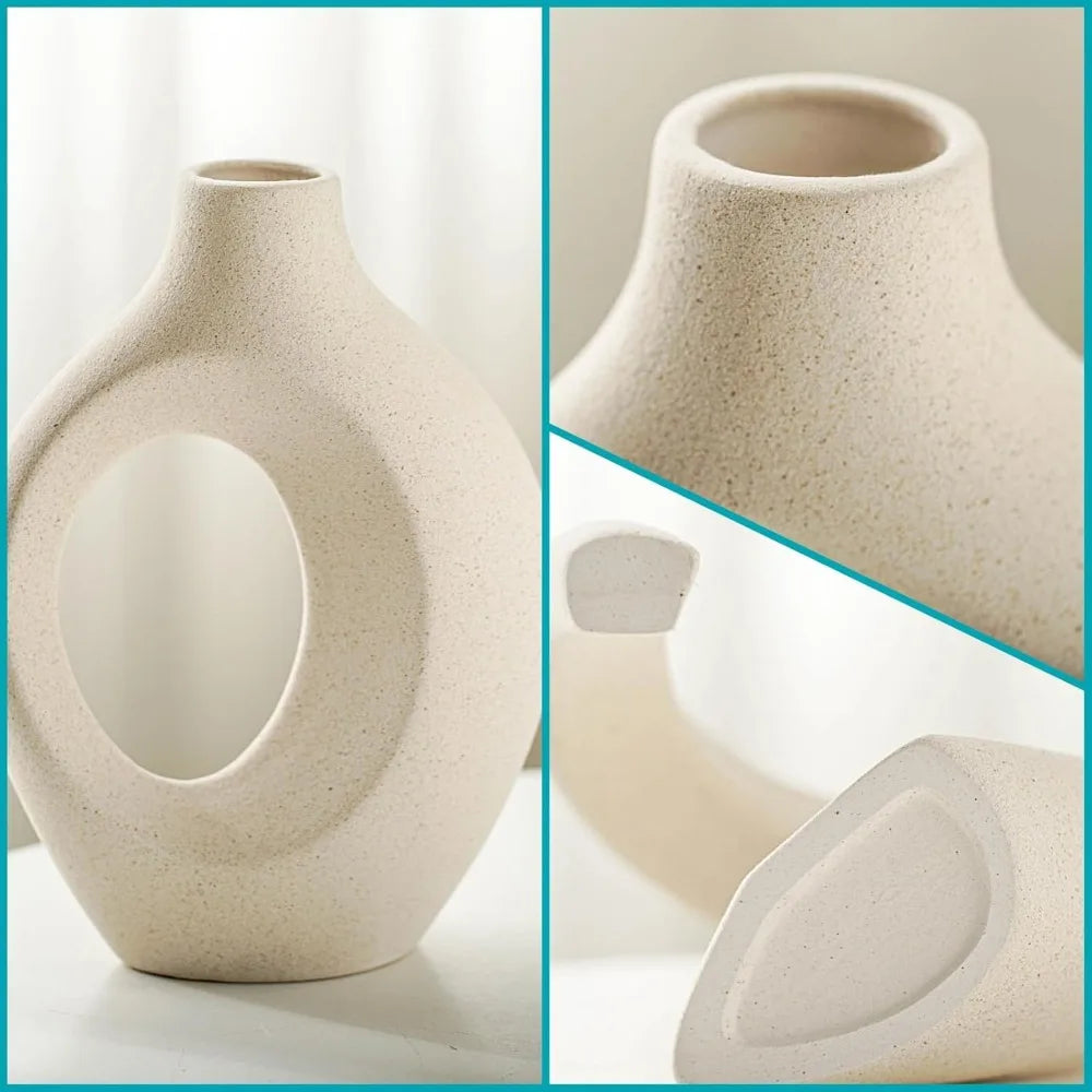 Modern Bohemian Ceramic Vase