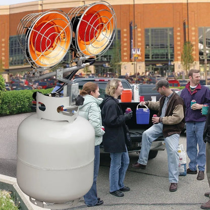Double Burner 30,000 BTU Outdoor Propane Heater