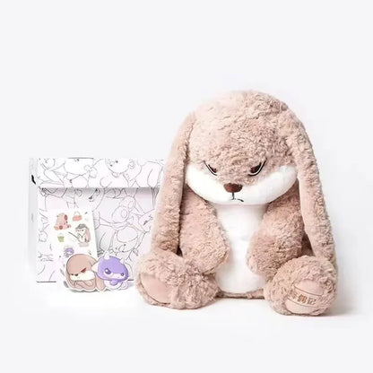 Fluffy Lazy Rabbit Stuffed Toy