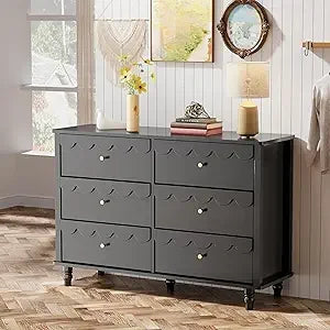 Girls Scalloped Organizer Storage with Drawers
