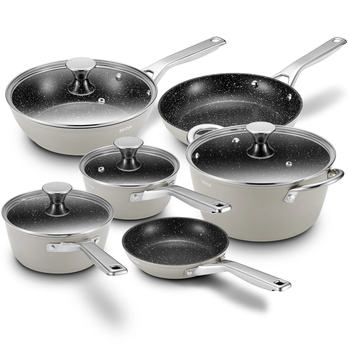 Nonstick Pots & Pans Set for Induction