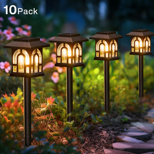 Automatic Solar Pathway Lights Outdoor