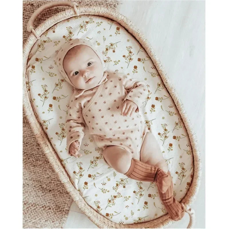 Baby Fitted Bassinet Sheet