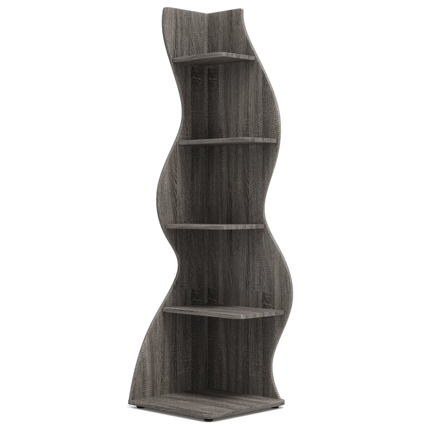 5 Tier Corner Shelf, Bookshelf, Plant Stand