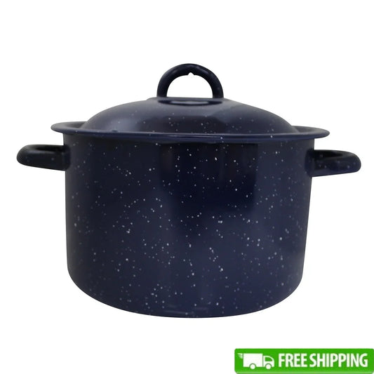 Enamel Stock Pot  with Double Handles