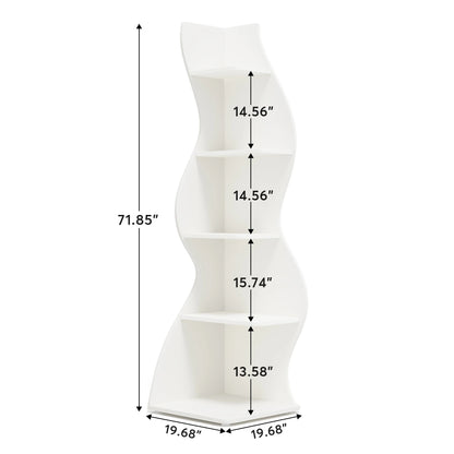 5 Tier Corner Shelf, Bookshelf, Plant Stand