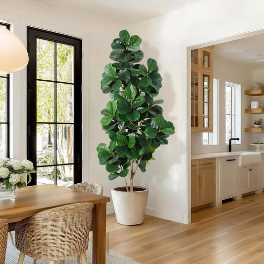 Fiddle Leaf Fig Tree Artificial with Leaves