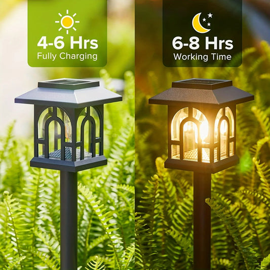 Automatic Solar Pathway Lights Outdoor