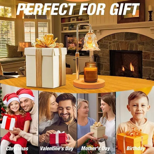 Wax Candle Warmer Lamp With Timer & Dimmer