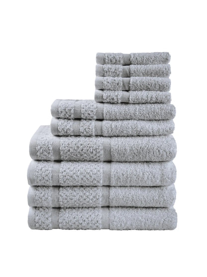10 Piece Durable Soft Towel Set