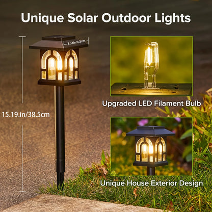 Automatic Solar Pathway Lights Outdoor