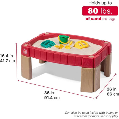 Kids/ Toddlers Sand Activity Sensory Table, 5 Piece